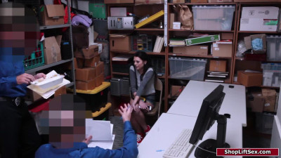 Gangbang in office HD